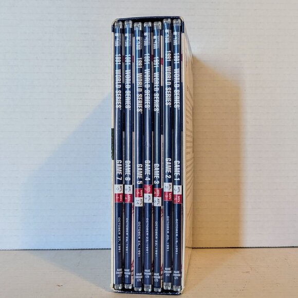 Minnesota Twins 1991 MLB World Series Collector's Edition 7-DVD Set - Excellent - Picture 5 of 5